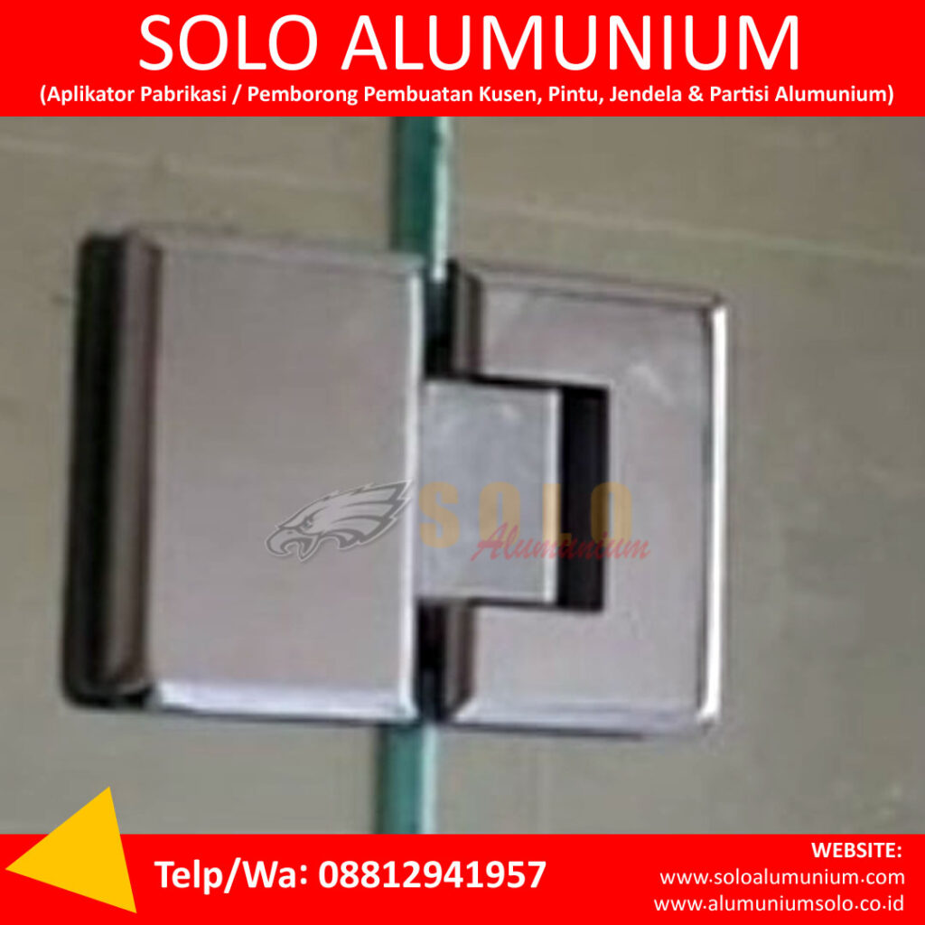 engsel pintu kaca alumunium