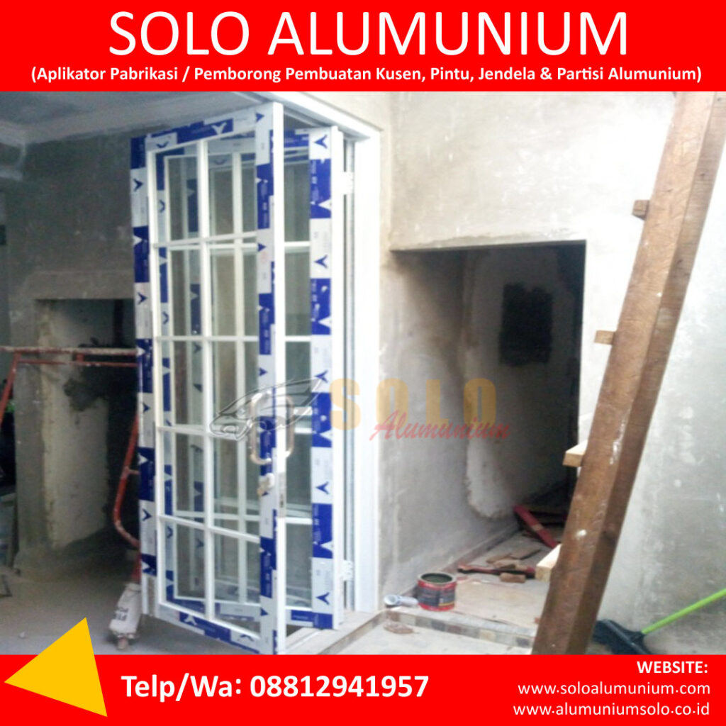 jasa pembuan pintu lipat alumunium
