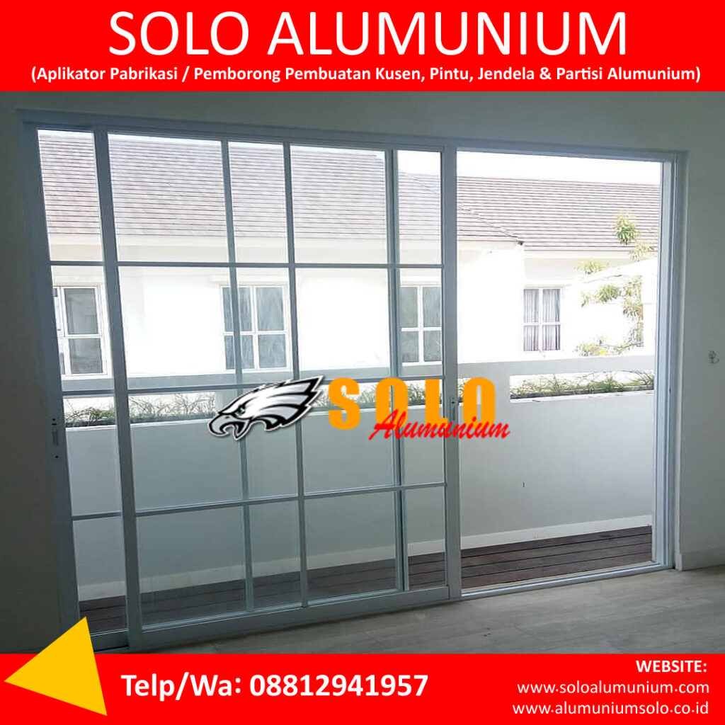 pintu geser alumunium