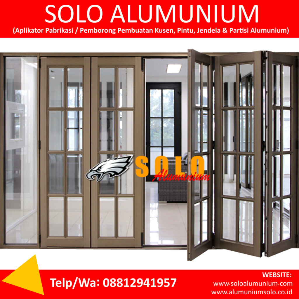 pintu lipat alumunium