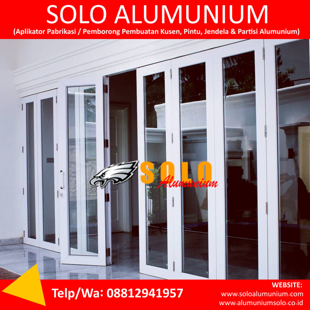 pintu lipat alumunium solo