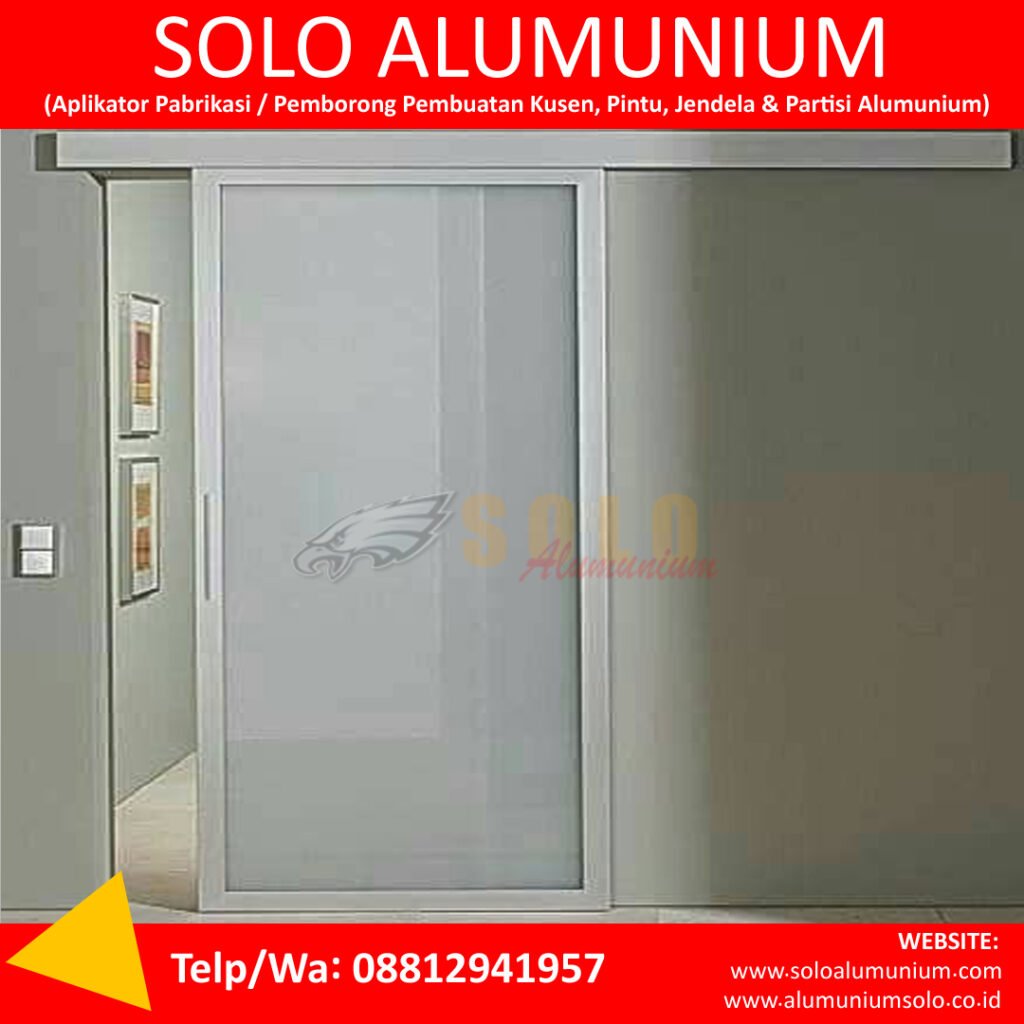 pintu kaca alumunium solo