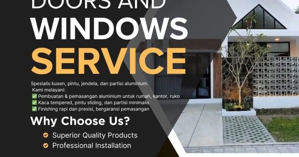 pintu alumunium terbaik solo