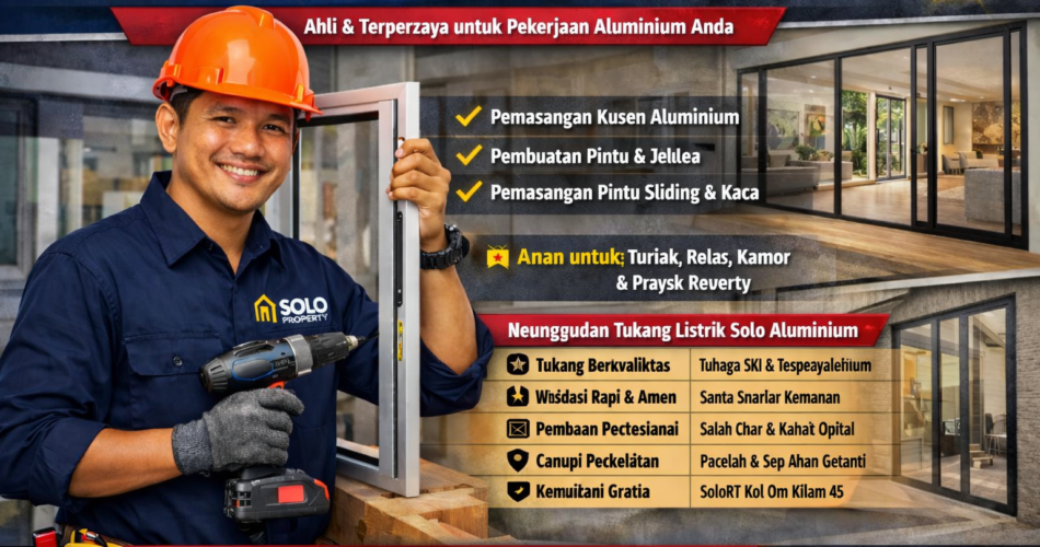 tukang alumunium solo berpengalaman